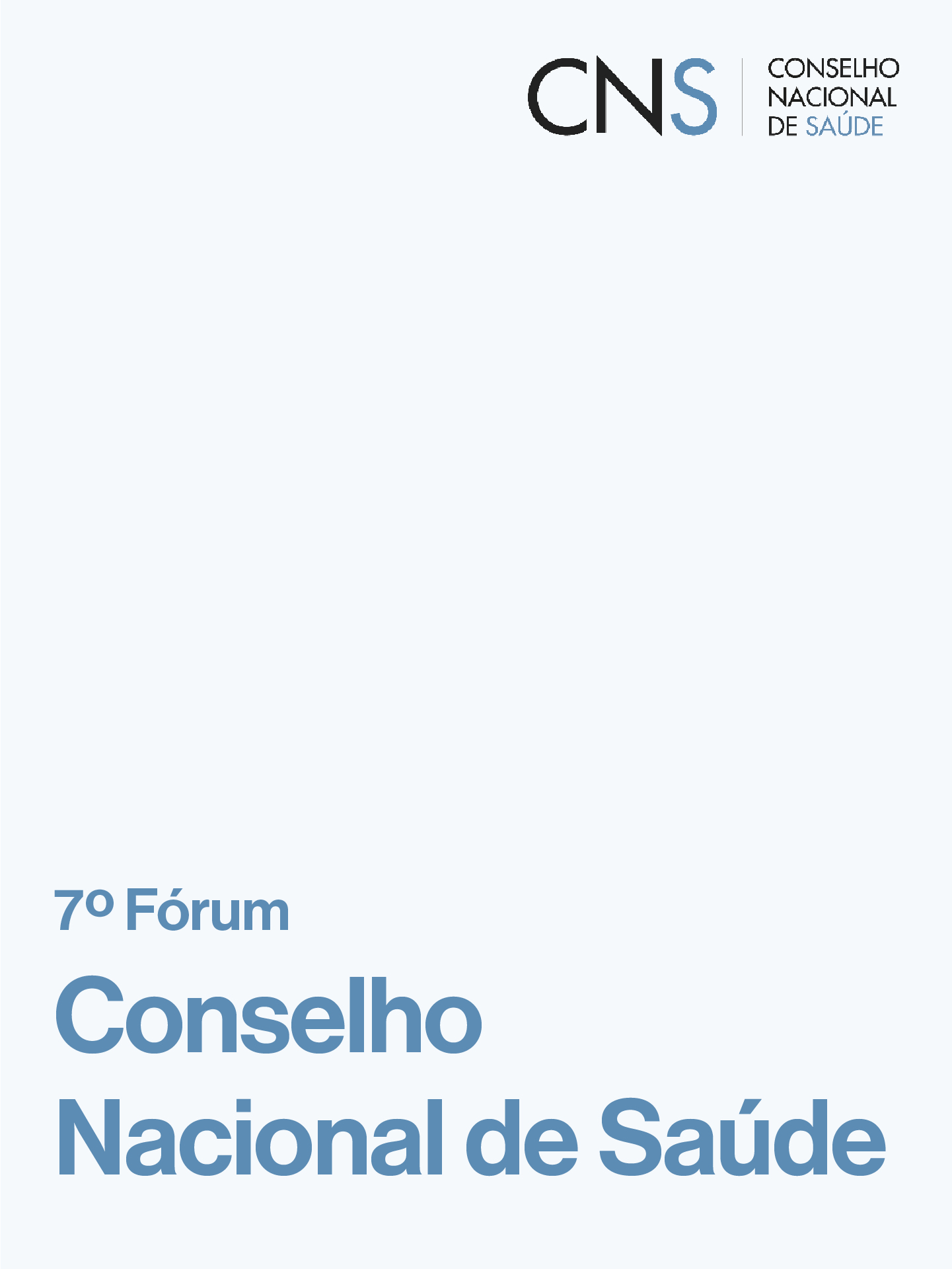 VII Fórum CNS